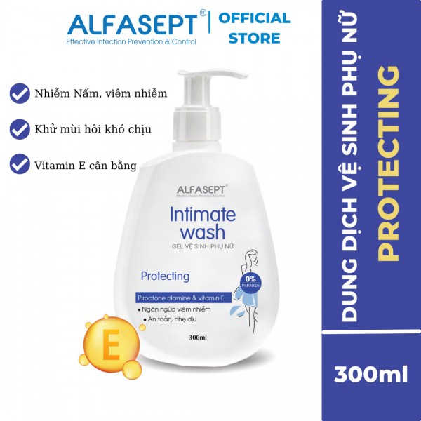 DUNG DỊCH VỆ SINH PHỤ NỮ ALFASEPT INTIMATE WASH PROTECTING