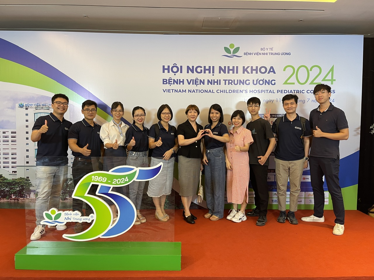 DEKA tham dự Hội nghị Nhi khoa Bệnh viện Nhi Trung ương năm 2024